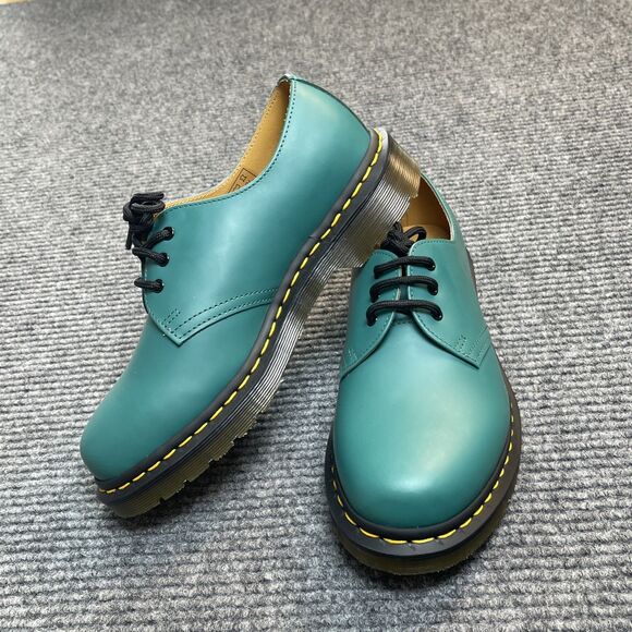 Dr. Martens 1461 Smooth Teal Green Oxford Shoes Men Size 6 / Women 7 - 31009 NEW